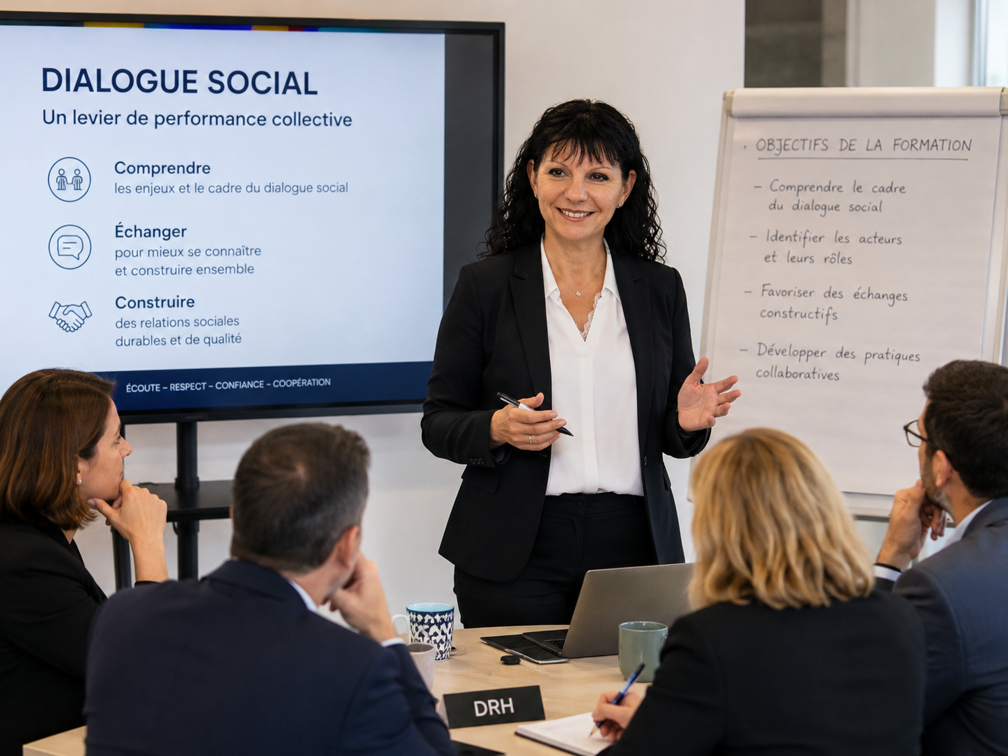Dialogue social en entreprise - CANTÉ RH